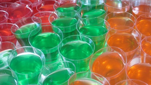 The popular Jell-O shot style beverage found on Cathy Sanchez. Photo courtesy of www.news4jax.com.