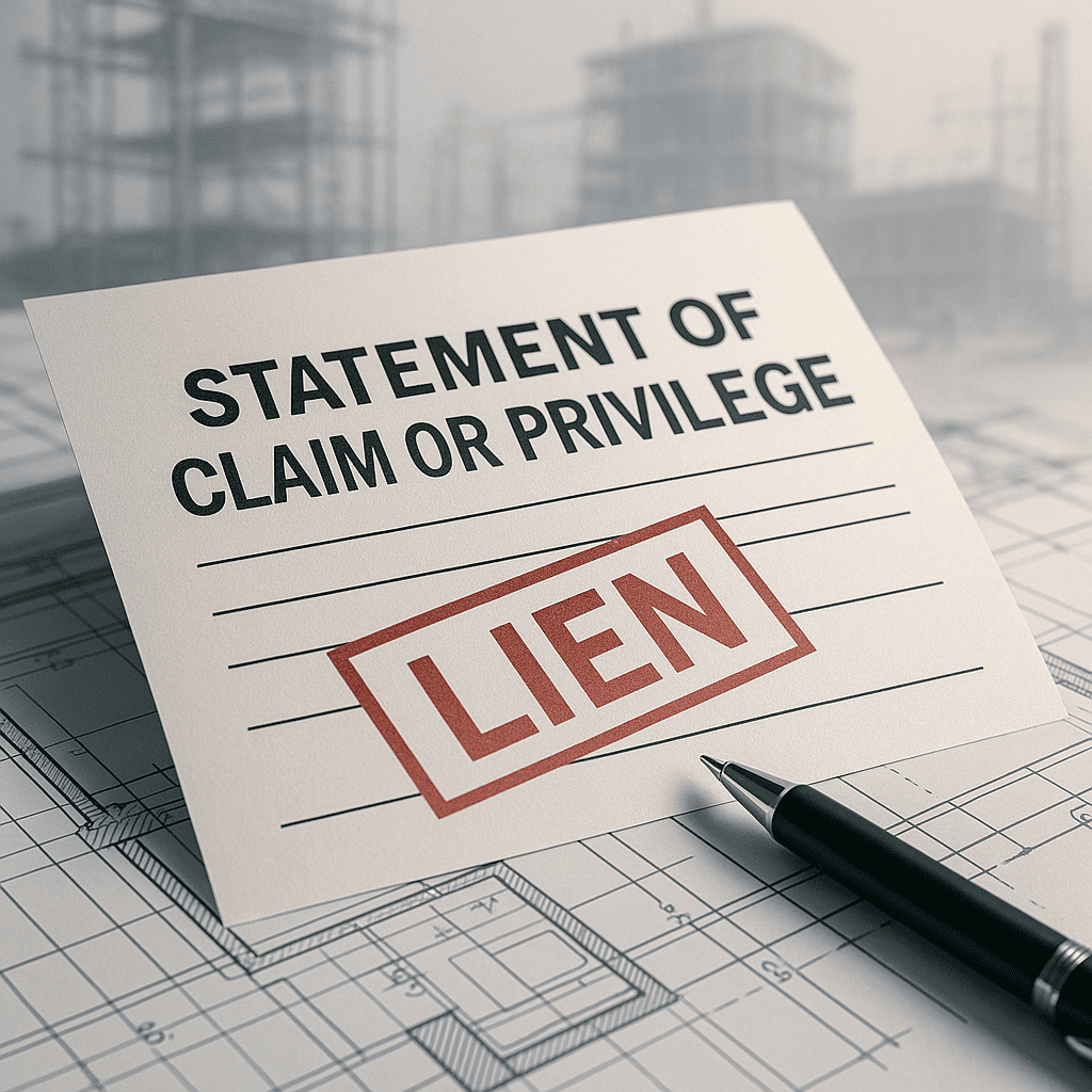 Legal guidance for Louisiana contractors and suppliers filing liens to secure payment under the Private Works Act