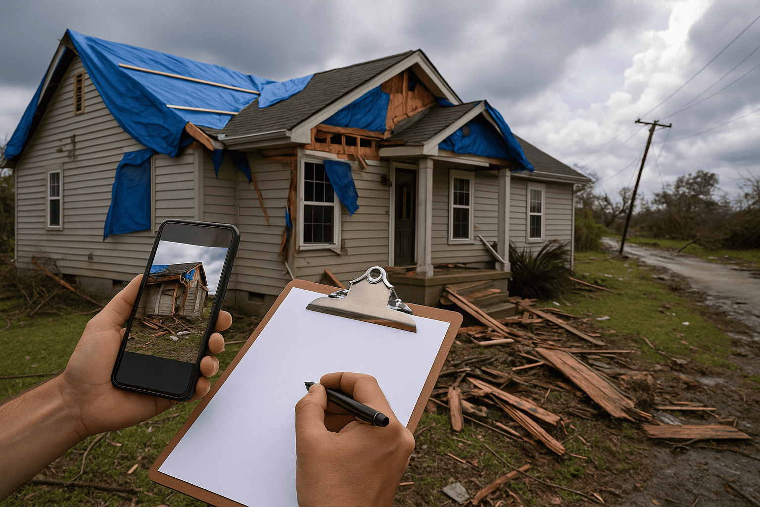 Hurricane insurance lawyer in Louisiana helping homeowners in New Orleans, Metairie, Jefferson Parish, and Southeast LA recover full compensation after storm damage