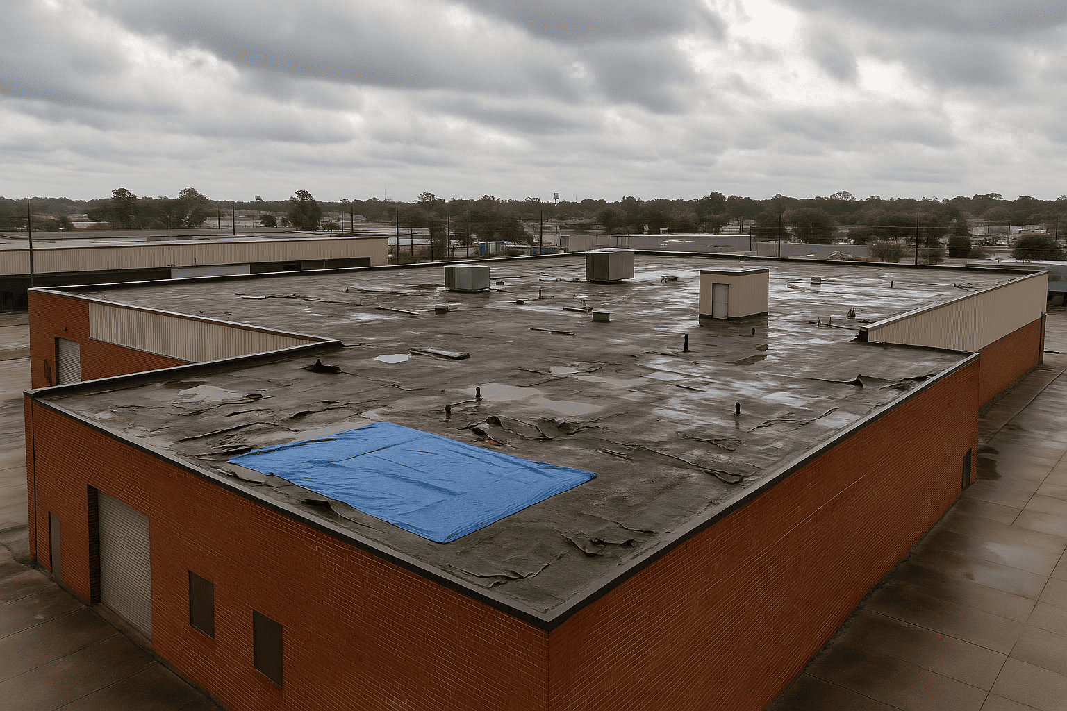Legal help for underpaid commercial roof damage insurance claims after hurricanes in Louisiana. Connect with a property damage attorney through Bloom Legal Network.