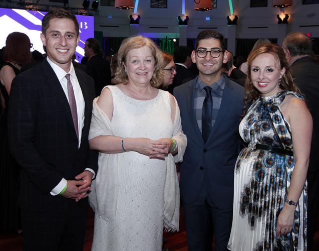 Photo by DANIEL ERATH -- Justice For All Ball, September 16, 2016 -- Seth Bloom, Jan Hayden, Gary Solomon Jr, Jenny Rizzo-Choi