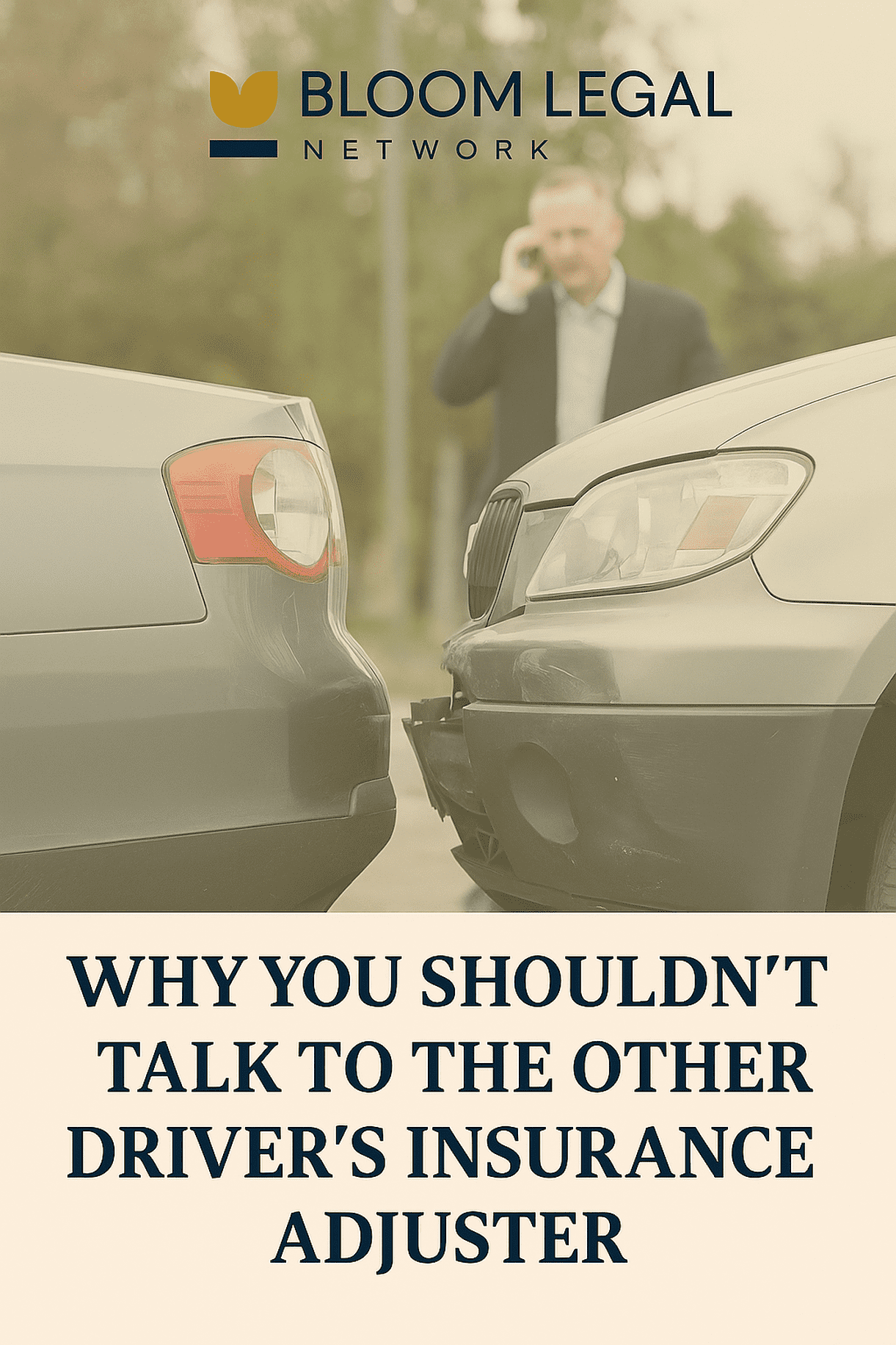 Louisiana personal injury attorneys explain why accident victims in New Orleans, Metairie, Jefferson Parish, and Southeast Louisiana should avoid speaking to the other driver’s insurance adjuster after a crash.