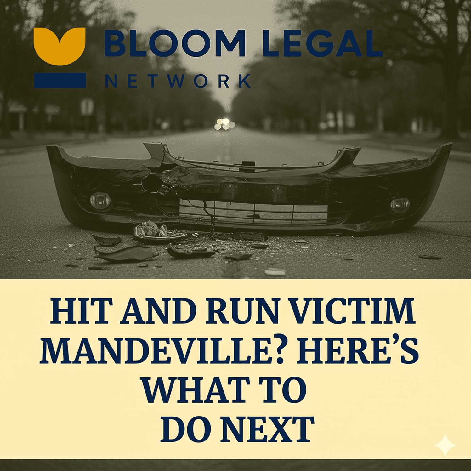Legal help for hit-and-run victims in Mandeville and St. Tammany Parish — Bloom Legal Network personal injury support
