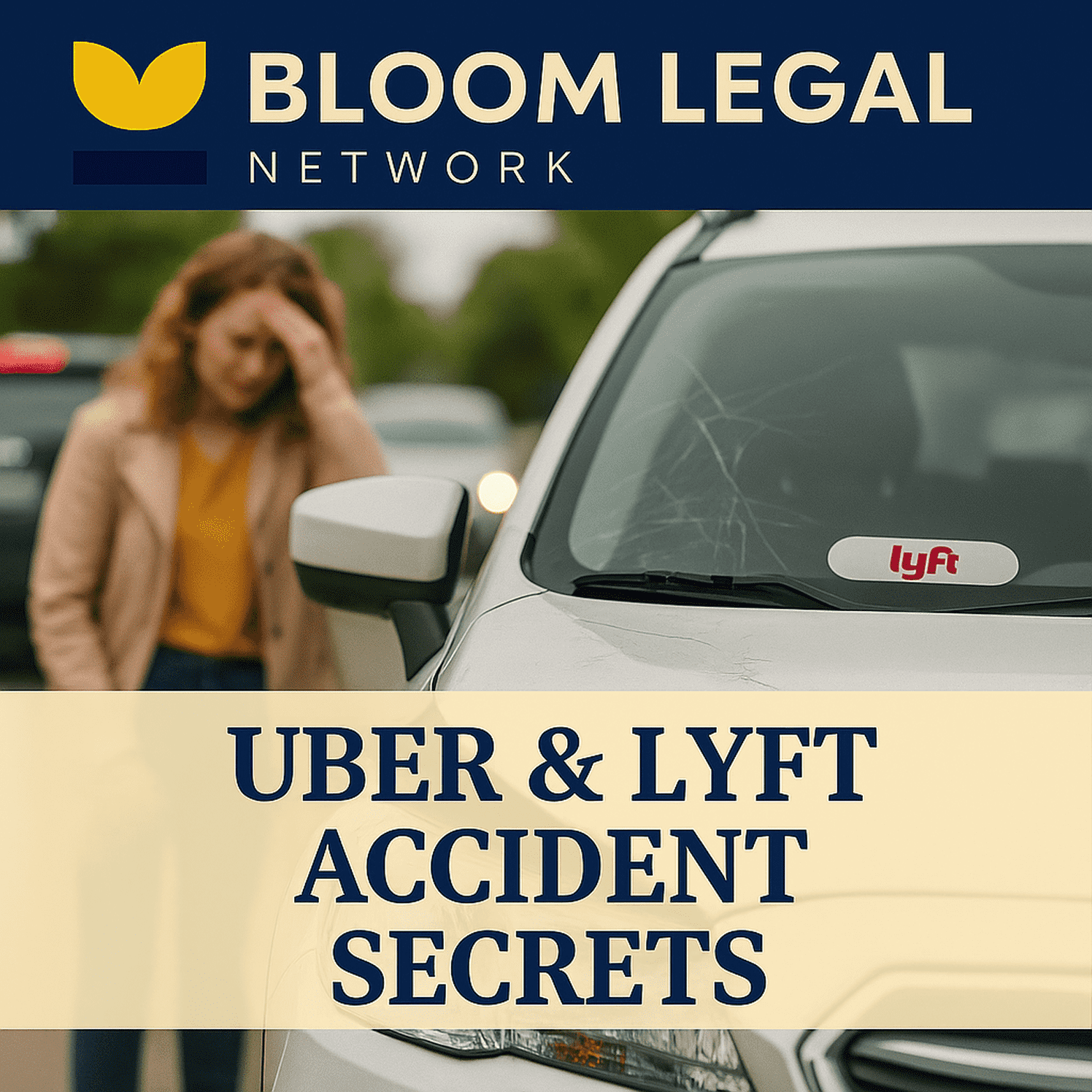 Bloom Legal Network blog cover highlighting rideshare accident legal guidance for Louisiana residents.